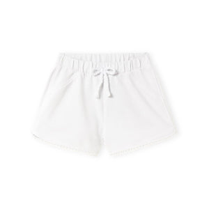 Mayoral Baby Girl Soft Shorts ~ White