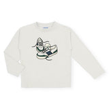 Mayoral Boys l/s Sneaker T-Shirt ~ Cream