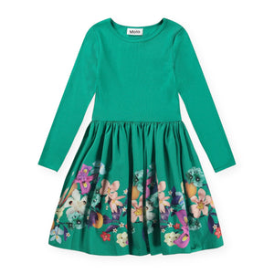 Molo Casie l/s Dress ~ Colourful Garden