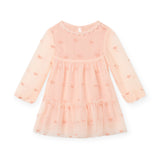 Stella McCartney Baby Embroidered Hearts Tulle Dress ~ Light Pink