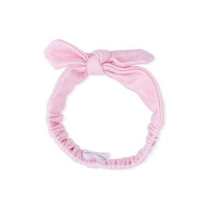 Angel Dear Ribbed Knot Headband ~ Romance Rose