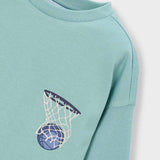 Mayoral Boys Slam Dunk l/s T-Shirt ~ Aquarium