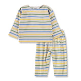Molo Baby Edarko l/s Top & Saxon Pants Set ~ Multiple Stripe