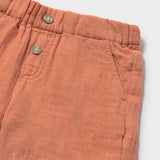Mayoral Baby Boy Gauze Shorts ~ Clay