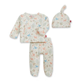 Magnetic Me Cotton 3pc Kimono Set ~ Chicken Tender