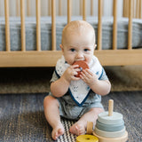 Little Unicorn Cotton & Muslin Bandana Bib 4 Pack ~ Planetary