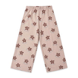 Rylee + Cru Girls Oversized Sweatshirt & Wide Leg Sweatpants Set ~ Daisy/Rosewood