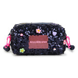 Billieblush Sequin Purse w/ Charms ~ Navy