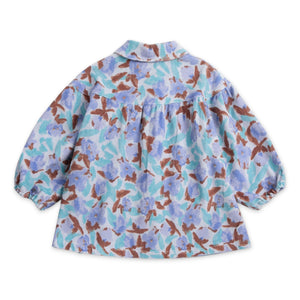 Bobo Choses Baby Watercolor Print Woven Dress ~ Lavender