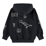 Molo Marley Zip Hoodie ~ Black
