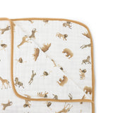 Little Unicorn Organic Cotton Muslin Quilt ~ Animal Crackers