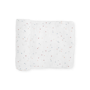 Little Unicorn Cotton Muslin Swaddle ~ Dots