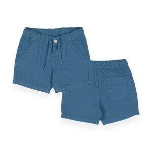 Mayoral Baby Boy Linen Bermuda Shorts ~ Blue