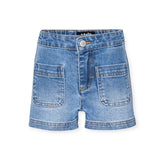 Molo Amanda Jean Shorts ~ Light Blue Denim