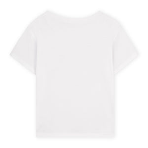 Billieblush Sequin Floral s/s T-shirt 7-12 ~ White