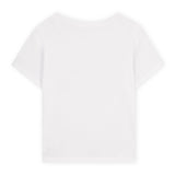 Billieblush Sequin Floral s/s T-shirt 7-12 ~ White