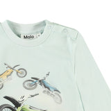 Molo Baby Eloy l/s Tee ~ Minicross Smile