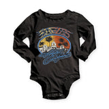 Rowdy Sprout Eagles Hotel California l/s Onesie ~ Black