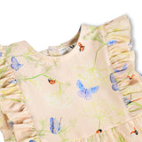 Molo Baby Felicia Short Romper ~ Butterflies Cloud