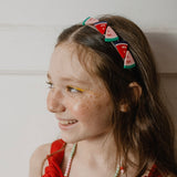 Lilies & Roses Multi Watermelon Headband