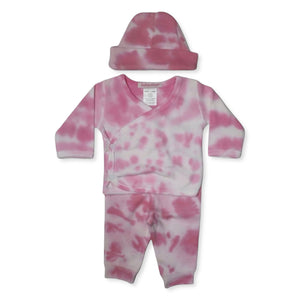 Baby Steps Tie Dye 3pc Kimono Set ~ Leah
