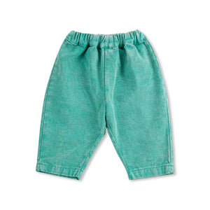 Bobo Choses Baby Since 09 Woven Pants ~ Green
