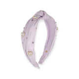 Bari Lynn Shimmer 3D Heart Knot Headband