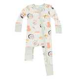 Angel Dear 2 Way Zipper Convertible Romper ~ Sushi Green