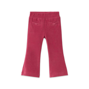 Mayoral Baby Girl Ribbed Velour Flare Leggings ~ Petal