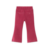 Mayoral Baby Girl Ribbed Velour Flare Leggings ~ Petal