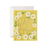 Rifle Paper Co. Daisy Welcome Baby Card