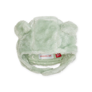 Magnetic Me Minky Bear Hat ~ Soft Spruce