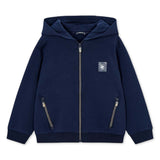 Mayoral Boys Hoodie & Sweatpants w/ Zippers Set ~ Navy