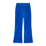 Molo Malika Velour Zip Sweatshirt & Flared Velour Sweatpants Set ~ Lapis Blue