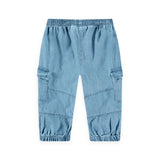 Molo Baby Sae Chambray Pants ~ Sky Indigo