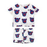 Wynken Baby Printed Tee & Shorts Set ~ Bears/Ecru