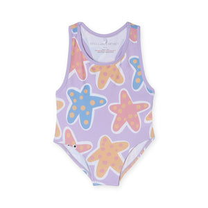 Stella McCartney Baby Starfish Swimsuit ~ Purple Multi