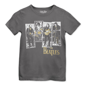 Junk Food Kids The Beatles Rooftop s/s Tee ~ Vintage Black