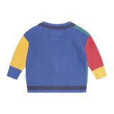 Huxbaby Colorblock Peekaboo Hux Cardi ~ Multi