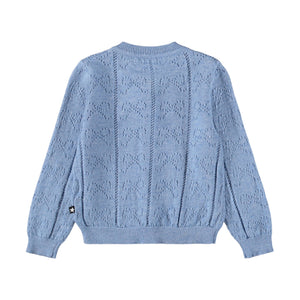 Molo Baby Gertrud Cardigan ~ Topaz Blue