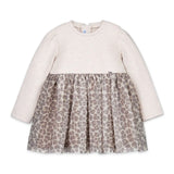 Mayoral Baby Girl Leopard Print Tulle Dress ~ Seed