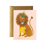 Rifle Paper Co. Lion Birthday Card