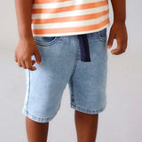 Mayoral Boys Soft Denim Bermuda Shorts ~ Light Wash