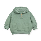 Play Up Baby Jersey Knit Pullover Hoodie & Sweatpants Set ~ Sage