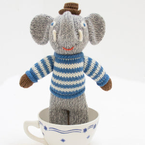 Blabla Teeny Knit Doll ~ Rivier the Elephant