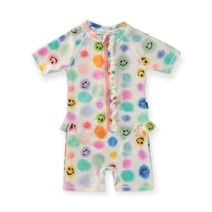 Molo Baby Nolu Sunsuit ~ Painted Dots