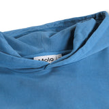 Molo Marlo Hoodie & Ador Sweatshorts Set ~ Swell Blue