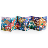 Mudpuppy Dinosaur Land Sticker Sparkle Poster Activity Kit