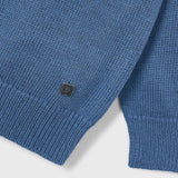 Mayoral Boys Basic Crew Neck Sweater ~ Glacial