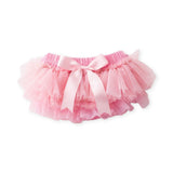 Mila & Rose Glitter Ruffle Tutu Bloomer ~ Pink & Gold